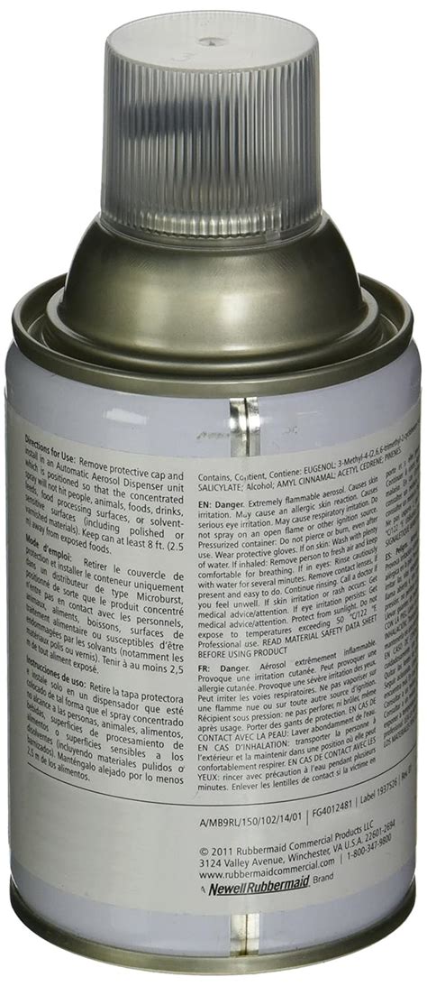 Buy Rubbermaid Commercial FG4012481 Refill for Microburst 9000 ...