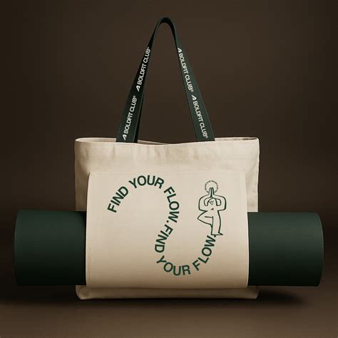 Boldfit Yoga Tote Bags - OffWhite Find your Flow