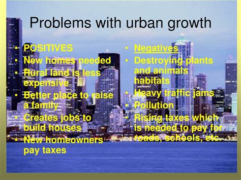 PPT - Urban Sprawl: Impact on People and the Planet PowerPoint Presentation - ID:9197856