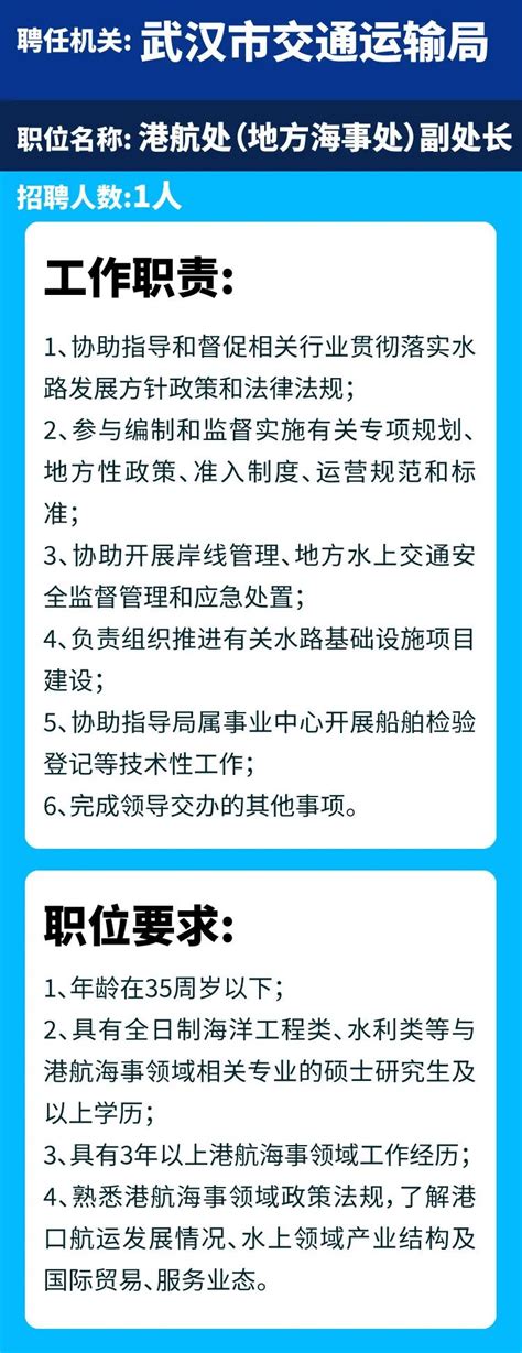 面向全国！武汉首次公开招聘10名处级领导职务公务员- 湖北省人民政府门户网站