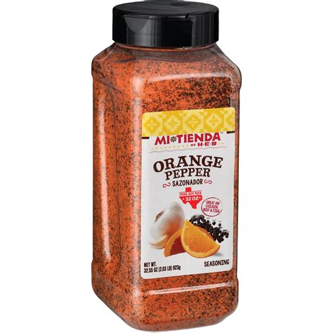 H-E-B Mi Tienda Orange Pepper Seasoning - Value Size - Shop Spice mixes ...