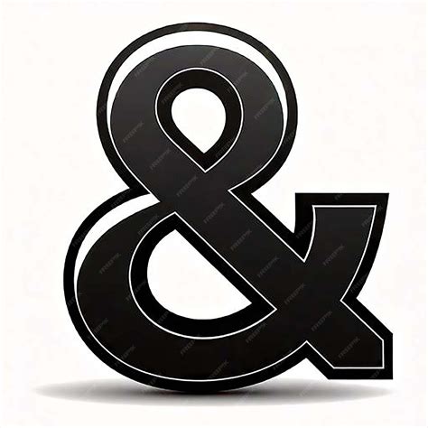 Ampersand икона и символ ampersand графический и знак ampersand вектор ...