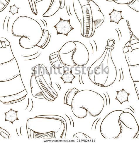 Cartoon Boxing Pattern 的图像结果