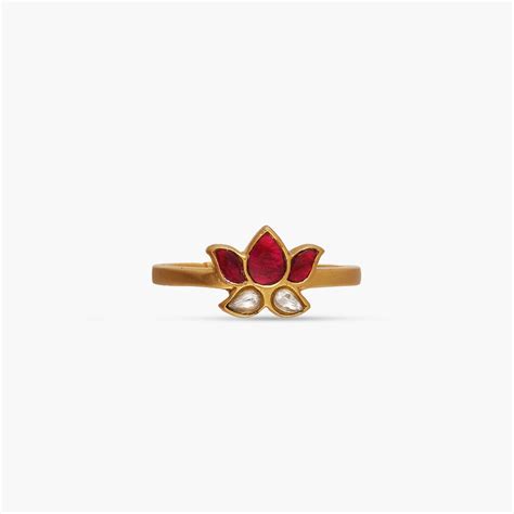 Discover Kamal Jadau Silver Ring | Paksha – Paksha India
