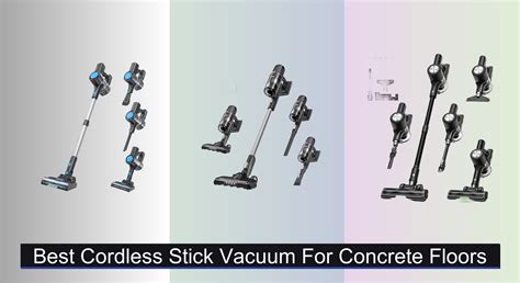 9 Best Cordless Stick Vacuums for Concrete Floors 2025 - Vacuums.Best