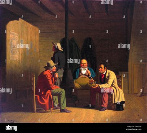 George caleb bingham country politician hi-res stock photography and ...