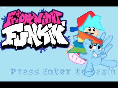 FNF with Rainbow Dash Flying ऑनलाइन खेलना