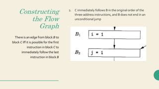 Image result for Difference Between Basic Blocks and Flow Graph