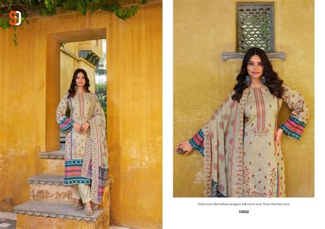 Shraddha Bin Saeed Lawn Collection Vol 10 Pakistani Suit: Textilecatalog