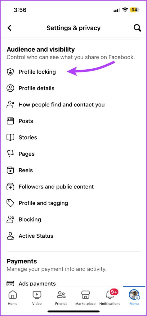 Image result for How to Enable Lock Profile in Facebook Using Browser