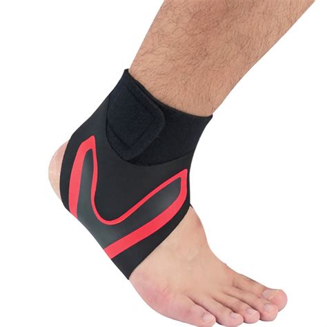 Ankle Brace Fitness Foot Sprain Support Bandage Achilles Strap Guard Protector Breathable ...
