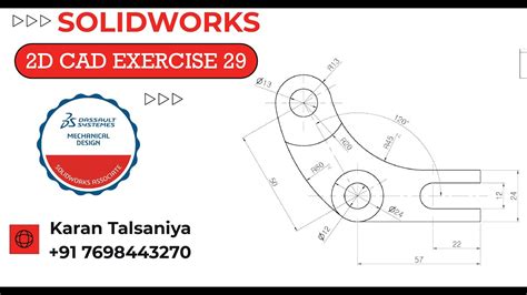 Image result for 2D SolidWorks Examples