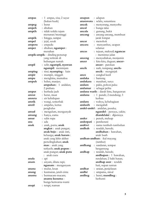 bahasa sansekerta berkilau