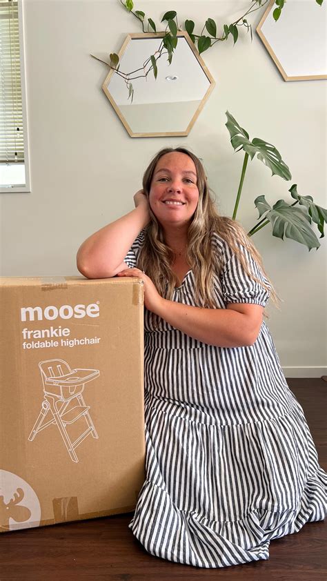 Chelsea Pearson | Eee so excited to show you the Moose baby Frankie foldable high chair! Not ...