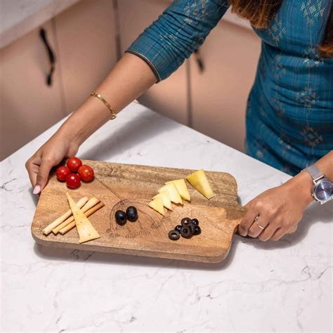 Cutopia Mango Wood Chopping Board with Laser Etching – Ireka Homes