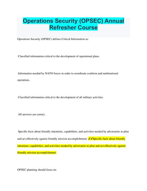 Image result for OPSEC Security Training