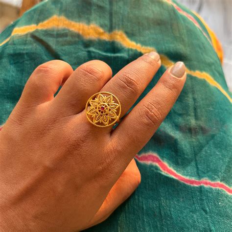 Aadit Gold Ring – SADGI