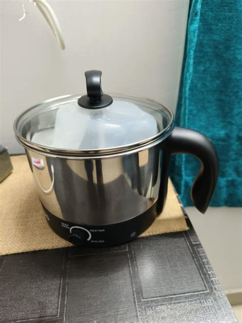AGARO Esteem Electric Multi Kettle 1.2L, 600W, with Stainless Steel ...