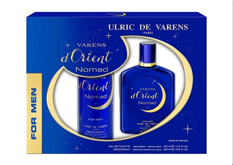 ULRIC DE VARENS Nomad Giftset for him, 300 ml (Pack of 2) : Amazon.in ...