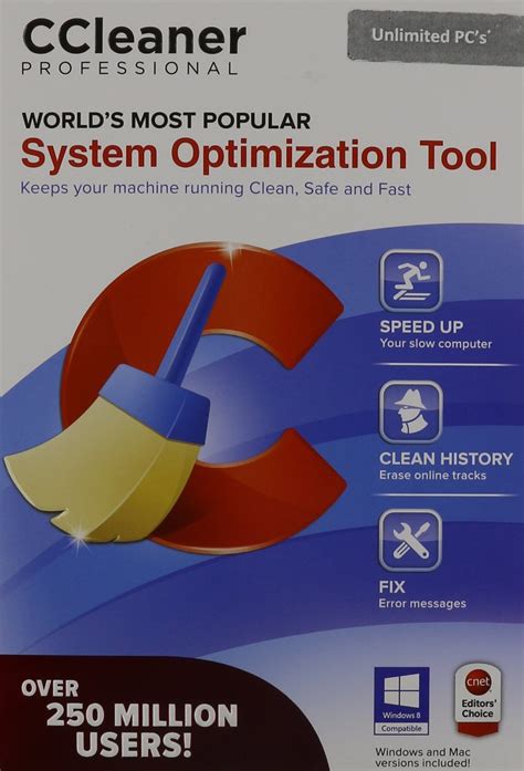 CCleaner Professional System Optimization Tool Unlimited Home Use ...