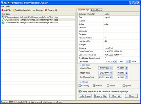 Image result for Word File Properties
