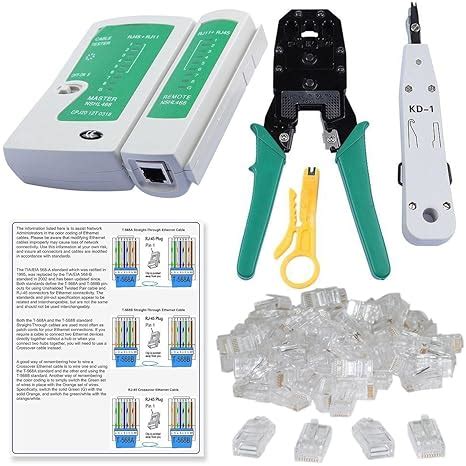 SHOPEE BRANDED Rj45 Rj11 Crimping Tool, KD-1 Professional Punch Down ...