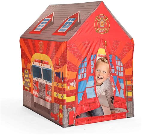Fire Station theme theme tent house Play Tent for Kids, Pretend Playho ...