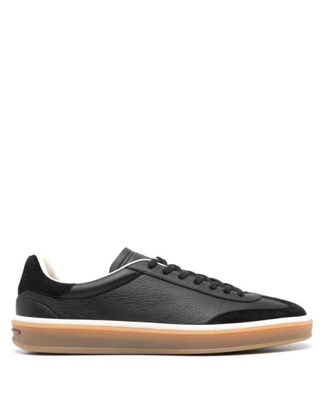 Loro Piana Tennis Walk Sneakers in Black for Men | Lyst