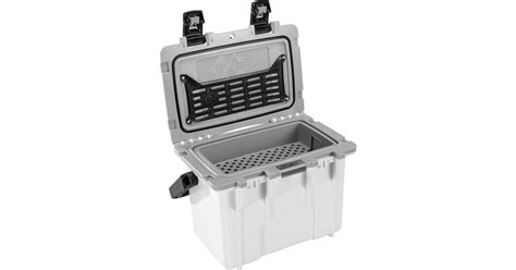 Pelican 14QT Personal Cooler (White / Gray) 14Q-1-WHTGRY B&H