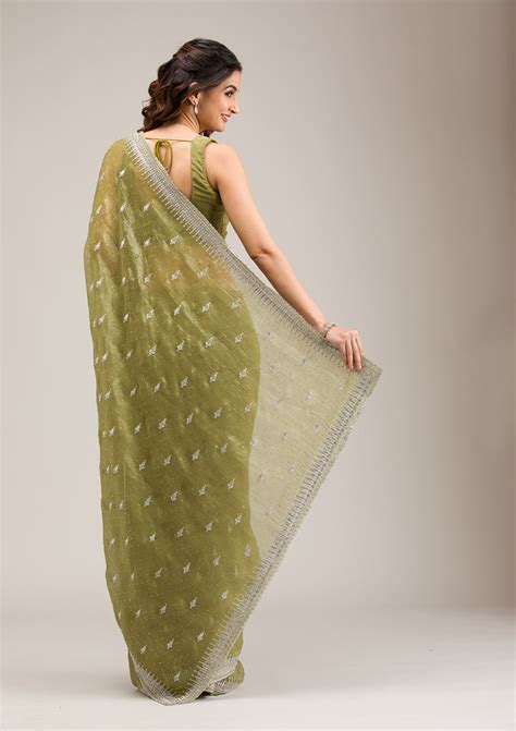 Green Saree - Buy Green Colour Sarees Online – Koskii
