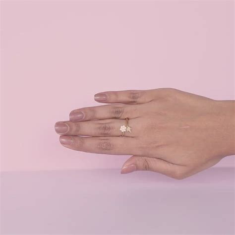 Grab Golden Flower Girl Ring Online | GIVA Jewellery – GIVA