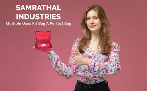 SAMRATHAL INDUSTRIES Jewellery Kit Nonwoven Fabrics with 12 Transparent ...