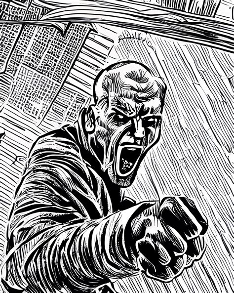 Image result for Destructive Man Drawing