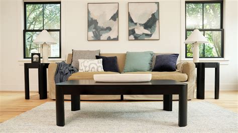 Rectangular vs. Round Coffee Tables – Plank+Beam