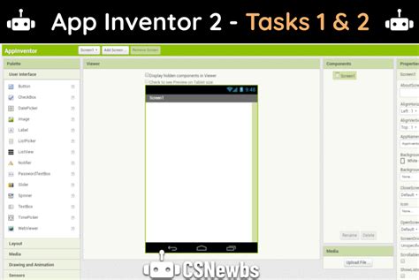 MIT App Inventor Tutorial for Beginners - YouTube