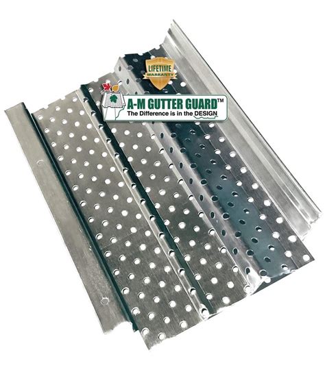 A-M Gutter Guard - Heavy-Duty Lifetime Quality Aluminum - Sample Pack ...
