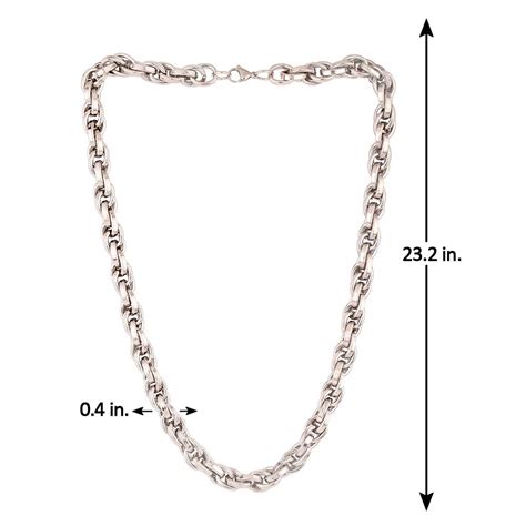Royal Links Silver Plated Link Chain – VOYLLA
