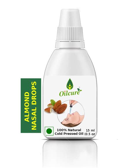 Almond Oil Nasal Drop| Dry Nose| Oil for Sinus| Nasal Lubricant ...