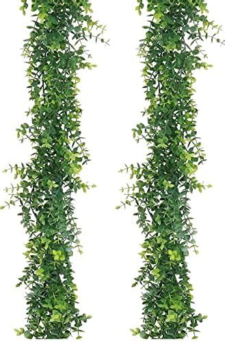 Buy Tdas Plastic Artificial Plants Leaves Ivy Garlands Plant Greenery ...