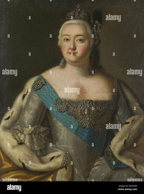 Elizabeth of Russia by anonymous after Caravaque (18th c., Hermitage ...