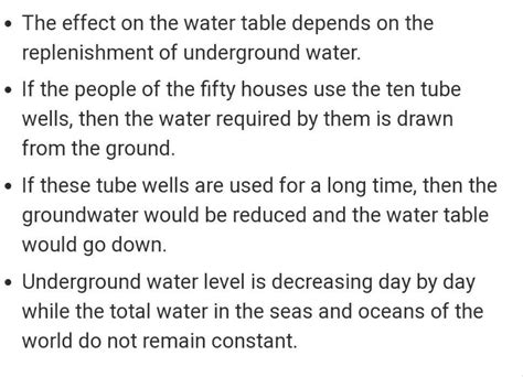 There are ten tubewells in a lane of fifty houses. What could be the ...