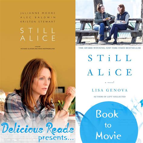 Delicious Reads: Still Alice {Book to Movie}