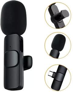 SMART SPHERE K8 Type-C Collar Wireless mic with Noise Cancellation ...