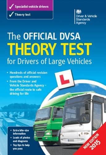 Buy The official DVSA theory test for drivers of large vehicles ...