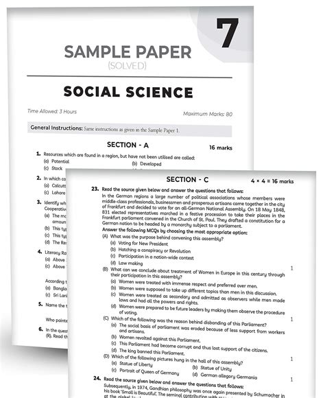 Buy Educart CBSE Class 10 Social Science Sample Question Papers For ...