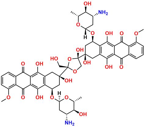 Epirubicin EP Impurity G | CAS No- 1046827-43-3 | Epirubicin dimer
