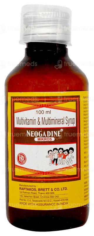 Neogadine Mikros Liquid | Buy Neogadine Mikros Online at Truemeds