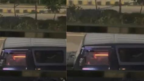 Gurugram Resident Records Man Self Pleasure In Thar