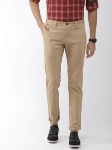 INDIAN TERRAIN Brooklyn Regular Fit Men Brown Trousers - Buy INDIAN ...