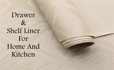 Buy RichAxis Multi-Purpose Shelf Mats Roll – Fridge Liners, Kitchen ...